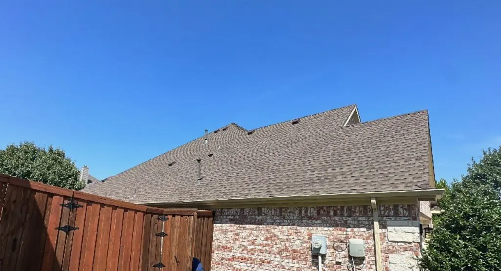 Completed roof replacement project in Black Diamond